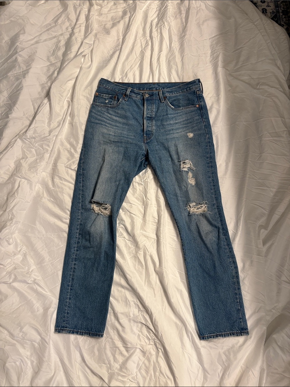 Levi’s 501 red tab Distressed Jeans - Casual Straight Fit